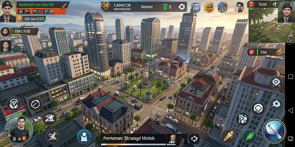 Tampilan utama dari gameplay CADAS138 yang menyenangkan.