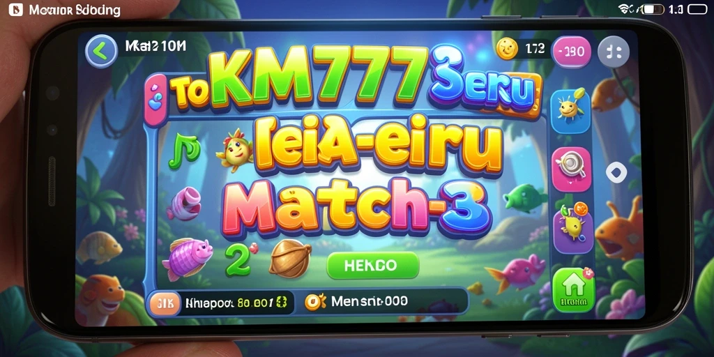 Tampilan menarik dari gameplay KM777 yang mengasyikkan.