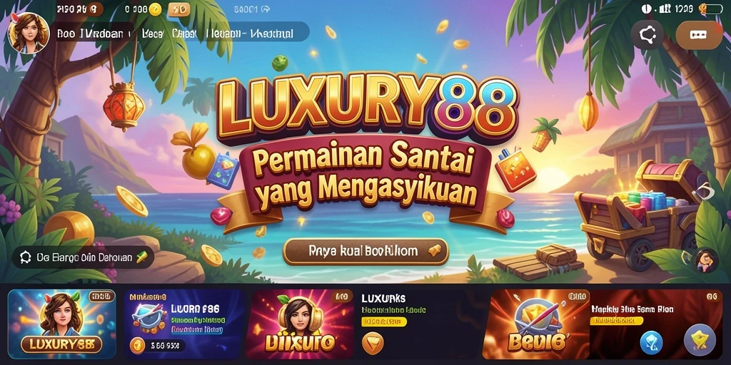Tampilan menarik dari gameplay LUXURY88 yang santai dan mengasyikkan.