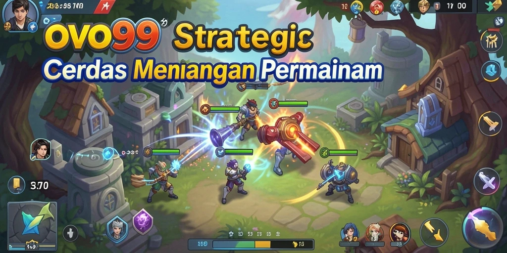 Tampilan menarik dari gameplay OVO99 yang penuh strategi.