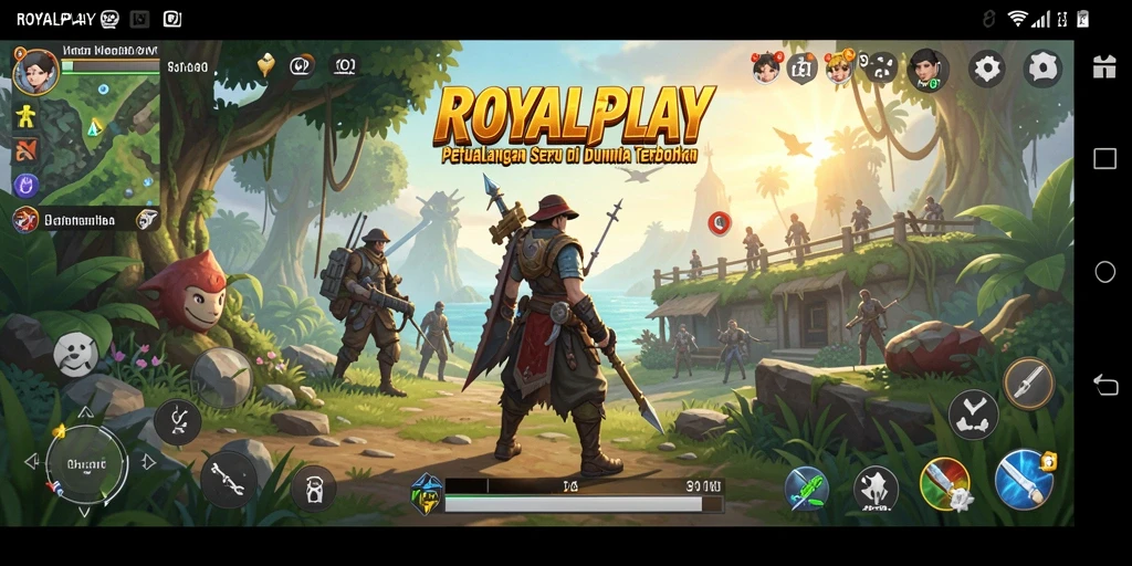 Gameplay Open World yang menakjubkan dalam ROYALPLAY.