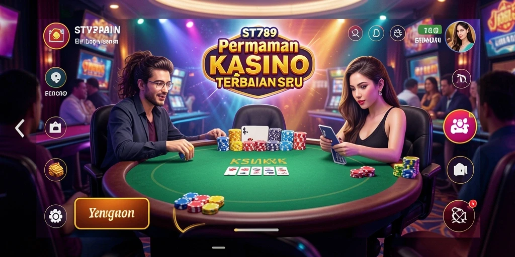 Screenshot ST789 menampilkan pengalaman bermain kasino yang seru dan interaktif.