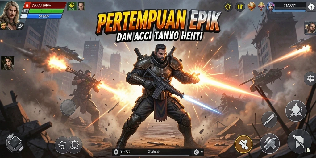 Tampilan gameplay TYA777 dengan aksi seru dan grafis yang menakjubkan.